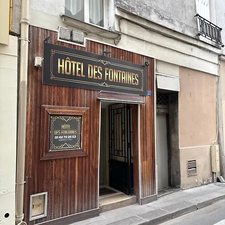 Des Fontaines 2* Paris